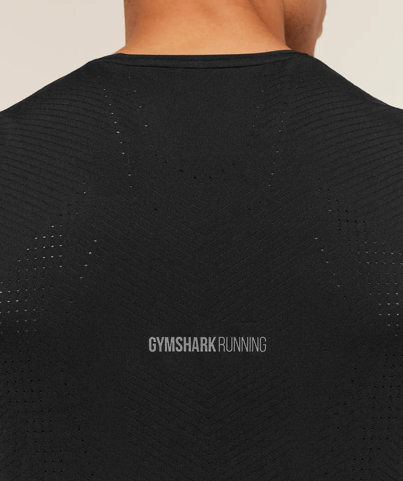 Gymshark Seamless Running T-Shirt - Black