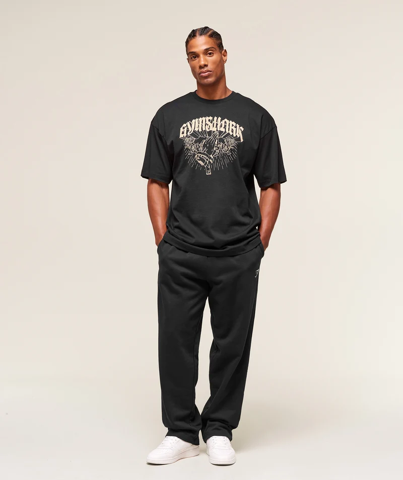 Gymshark Hispanic Heritage T-Shirt - Black