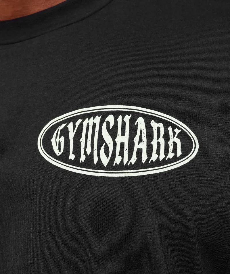Gymshark Authentic Lifting Apparel T-Shirt - Black