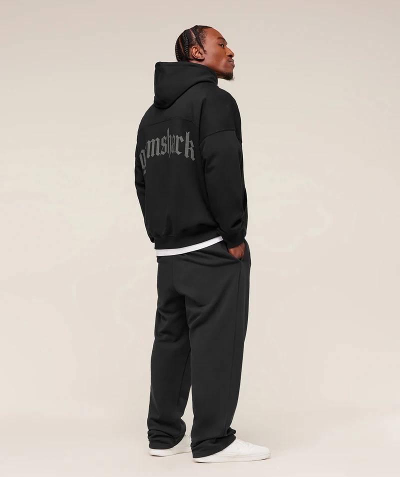 Gymshark Olde English Hoodie - Black