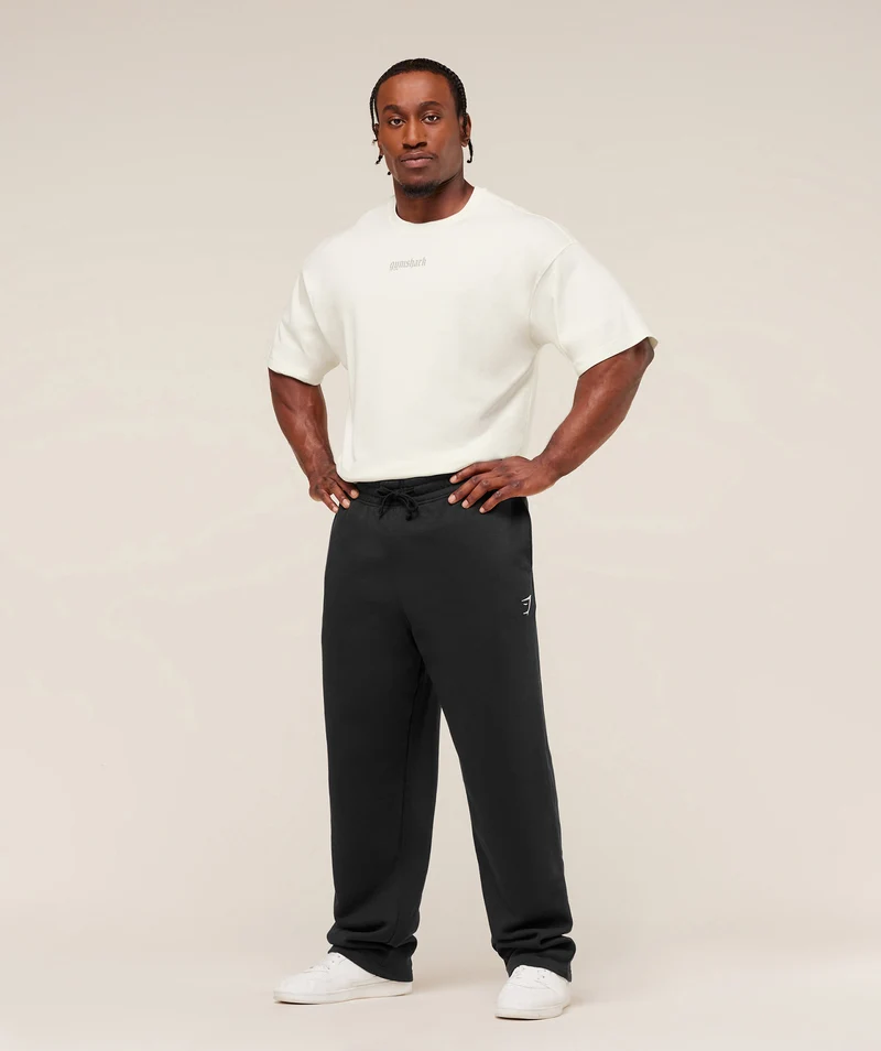 Gymshark Olde English T-Shirt - Soft White