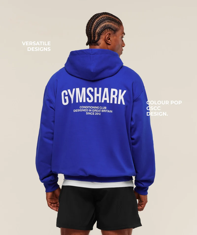 Gymshark Conditioning Club Hoodie - Athletic Blue