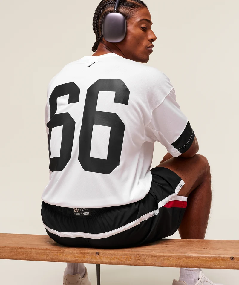 Gymshark Varsity Oversized T-Shirt - White