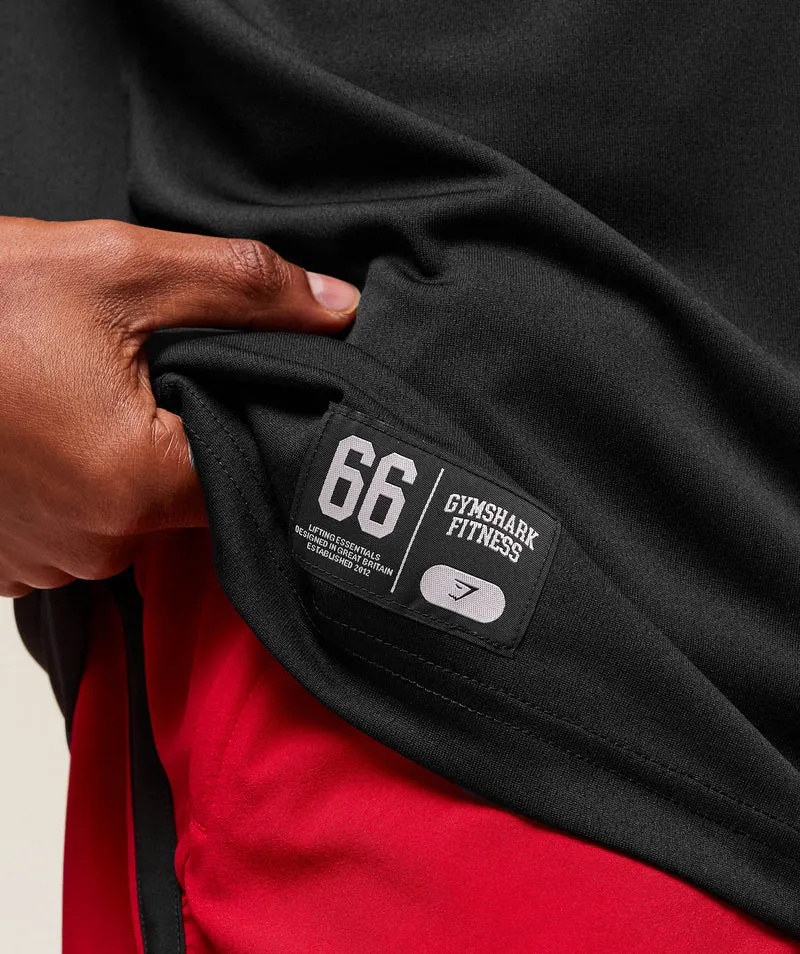 Gymshark Varsity Oversized T-Shirt - Black