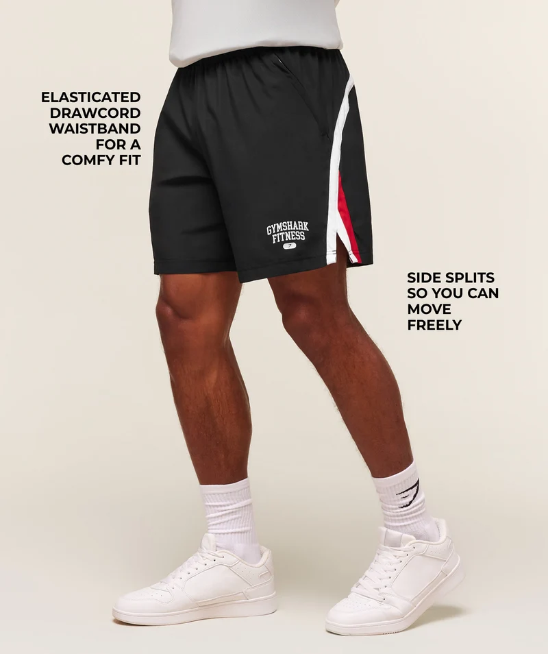 Gymshark Varsity 7" Shorts - Black