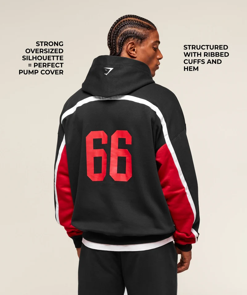 Gymshark Varsity Hoodie - Black