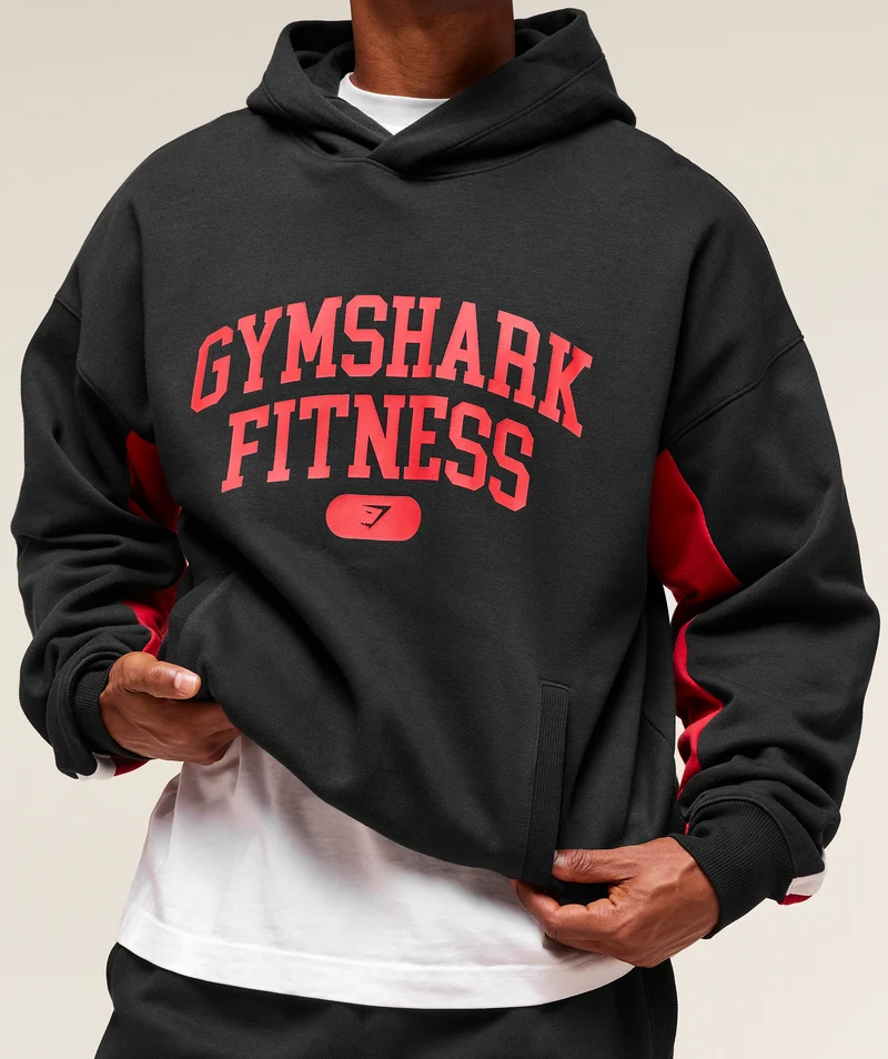 Gymshark Varsity Hoodie - Black