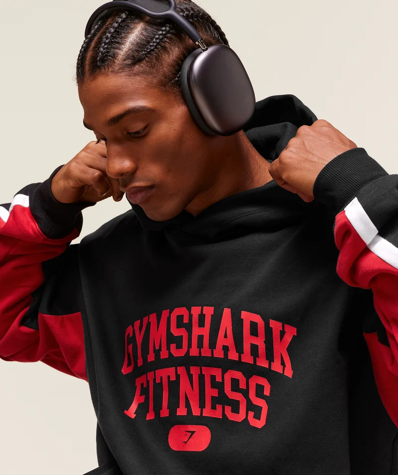 Gymshark Varsity Hoodie - Black