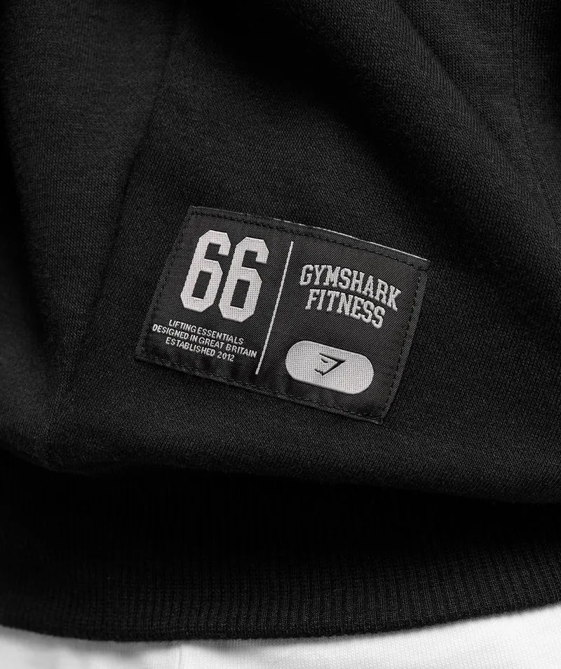 Gymshark Varsity Hoodie - Black