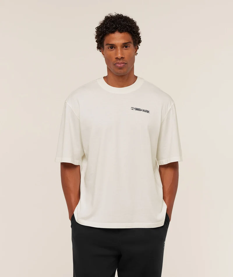 Gymshark Forever Striving T-Shirt - Soft White