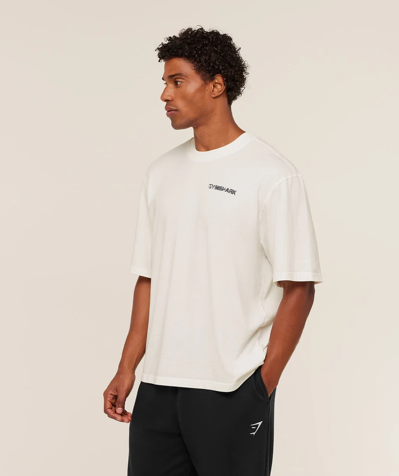 Gymshark Forever Striving T-Shirt - Soft White