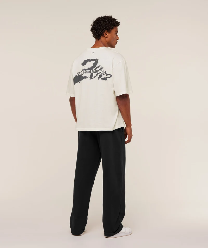 Gymshark Forever Striving T-Shirt - Soft White
