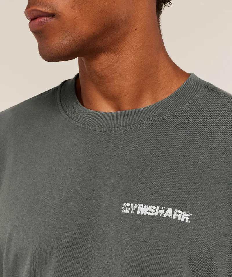 Gymshark Forever Striving T-Shirt - Slate Teal