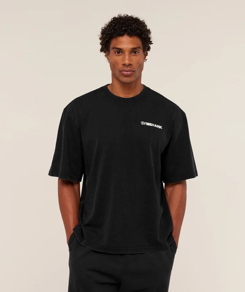 Gymshark Forever Striving T-Shirt - Black