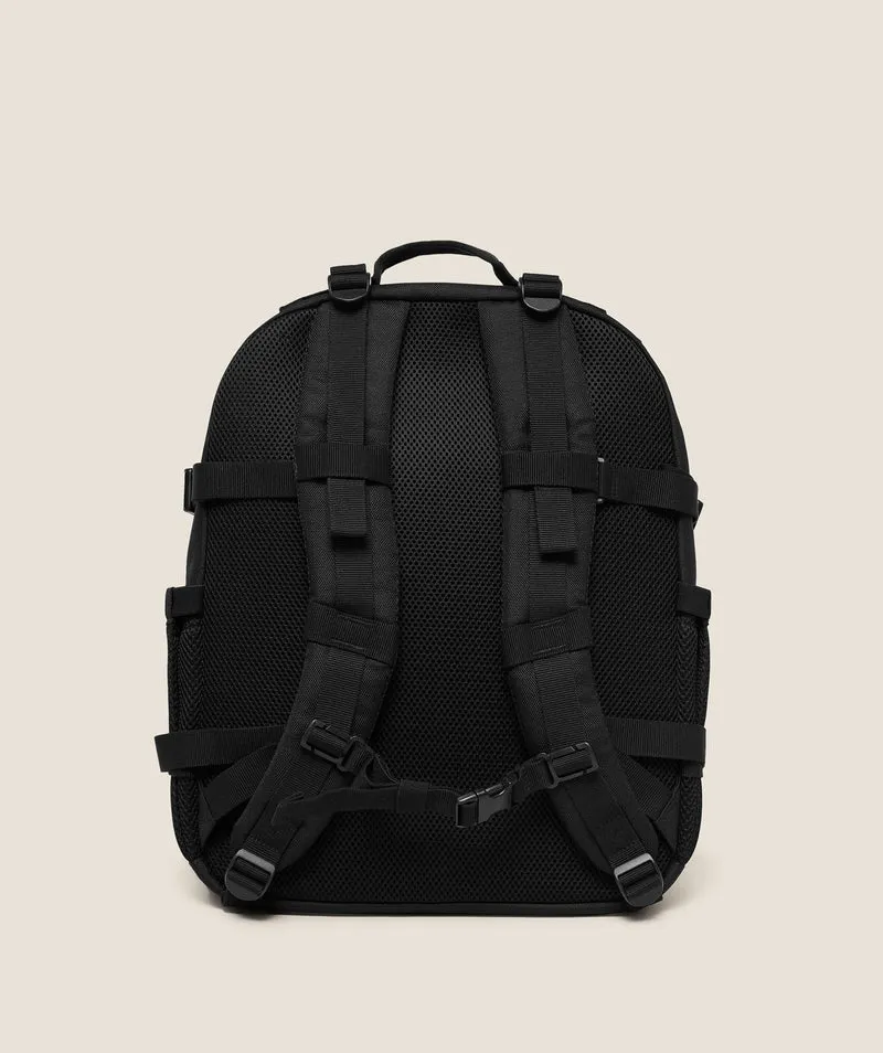 Gymshark Tactical Slouch Backpack - Black