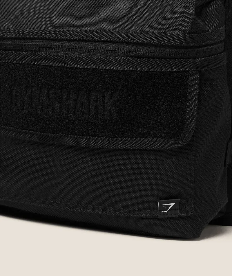 Gymshark Tactical Slouch Backpack - Black