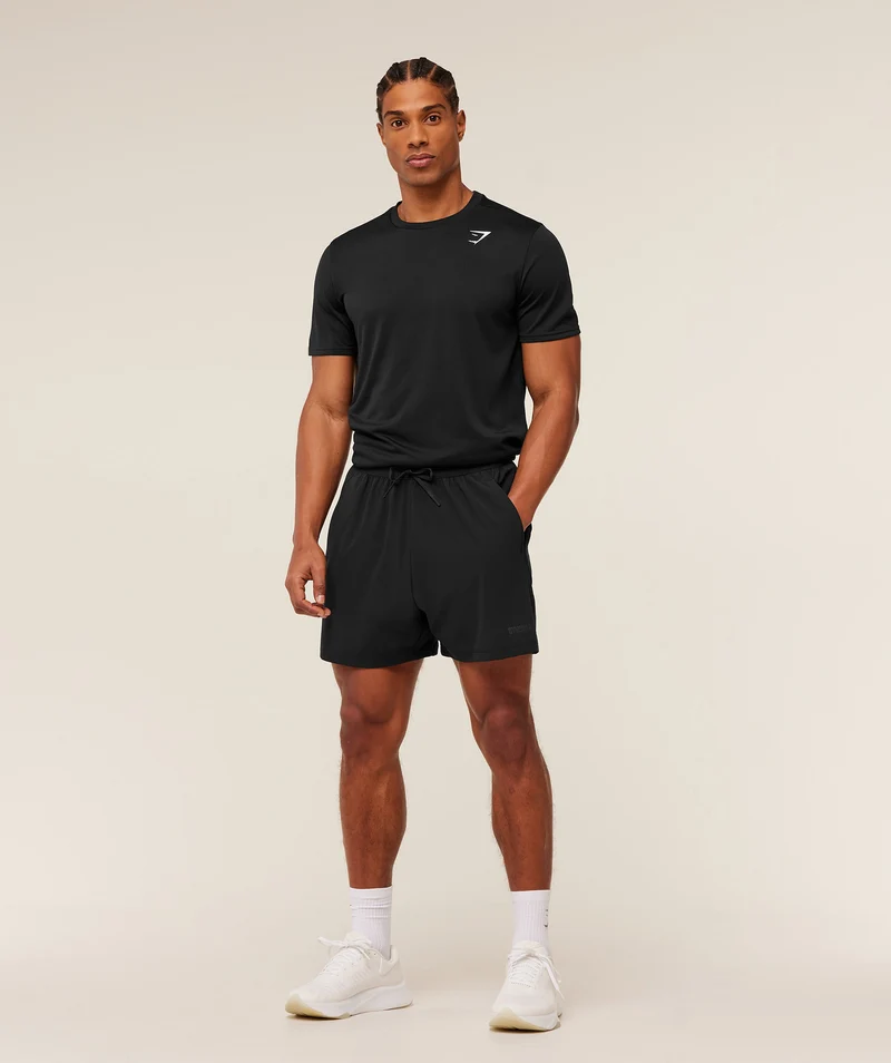 Gymshark Hybrid 6" Short - Black