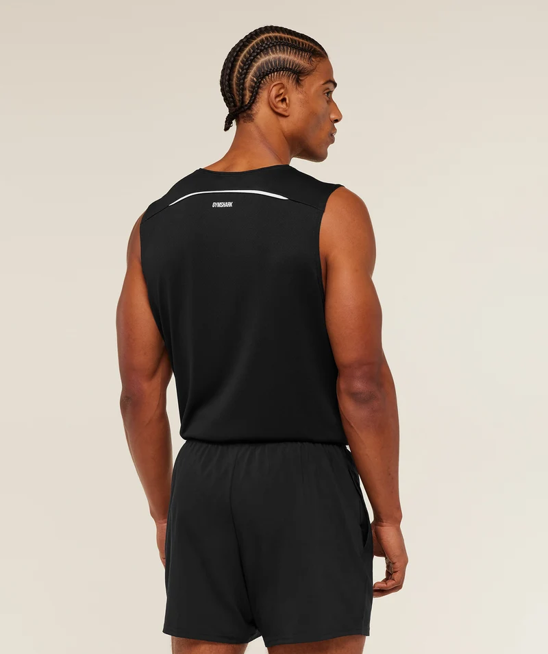 Gymshark Arrival Contrast Tank - Black