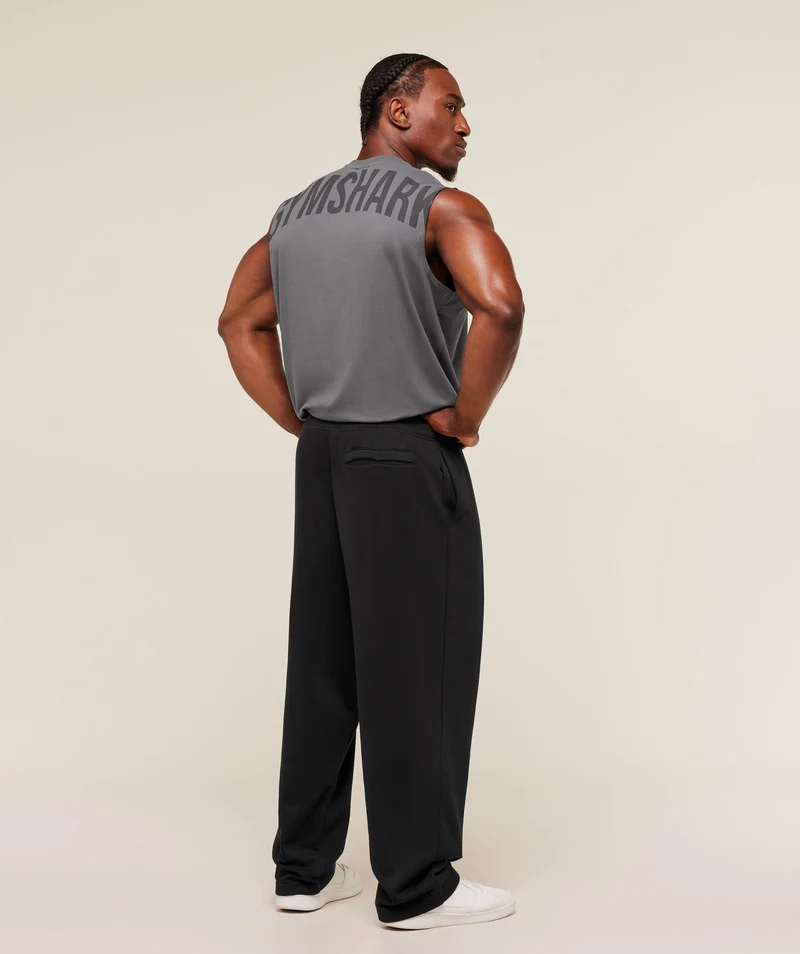 Gymshark Power Cut Off Tank - Dark Grey