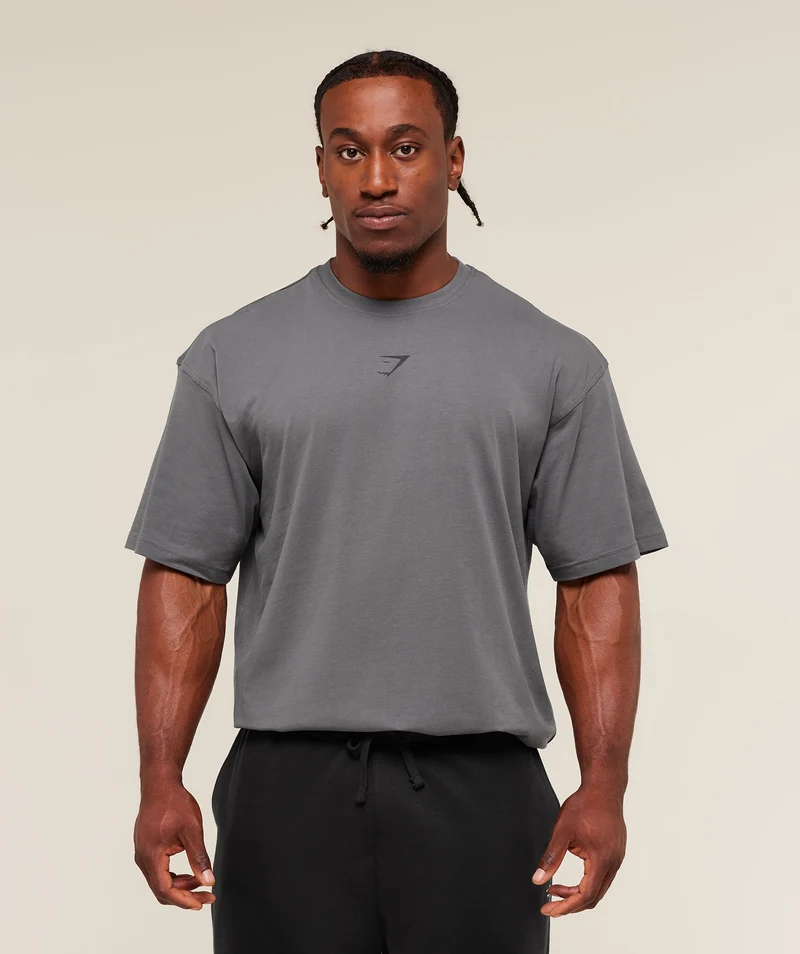 Gymshark Power T-Shirt - Dark Grey