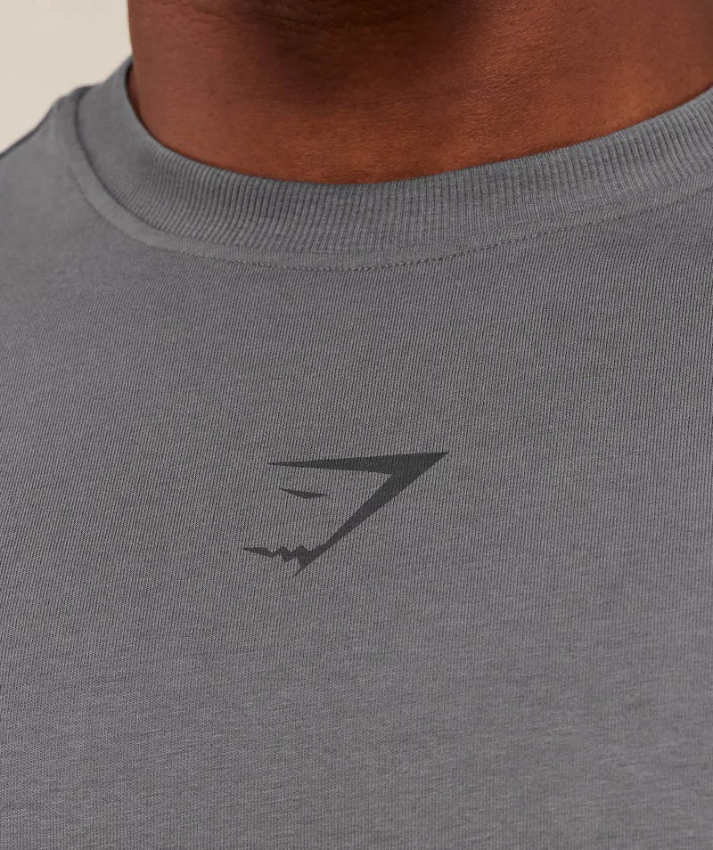 Gymshark Power T-Shirt - Dark Grey