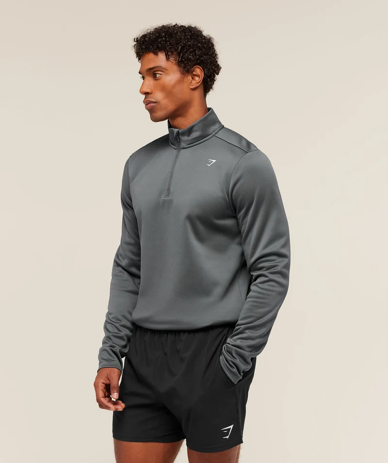 Gymshark Training 1/4 Zip - Graphite Grey