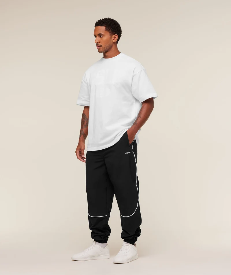 Gymshark Retro Shell Track Pants - Black