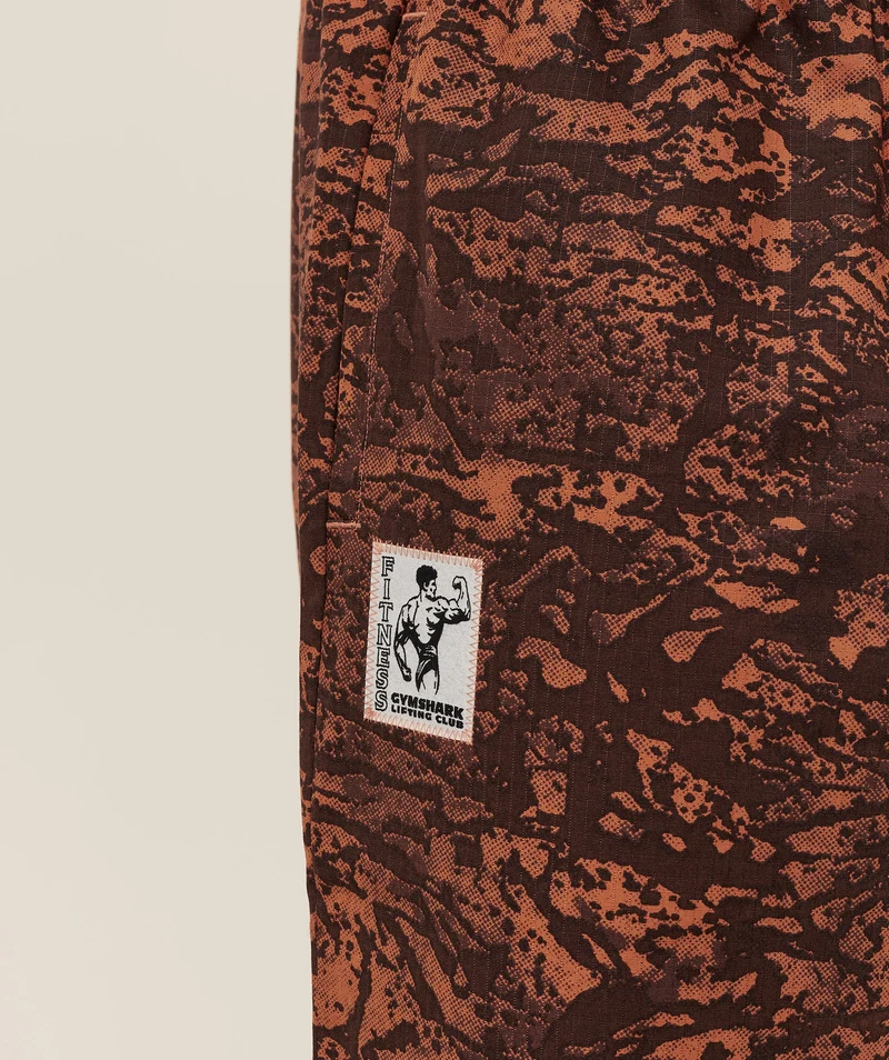 Gymshark Pumper Pants - Terracotta Orange