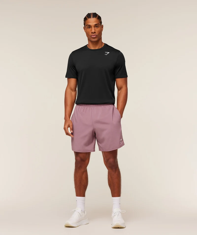 Gymshark Arrival 7" Shorts - Calm Pink