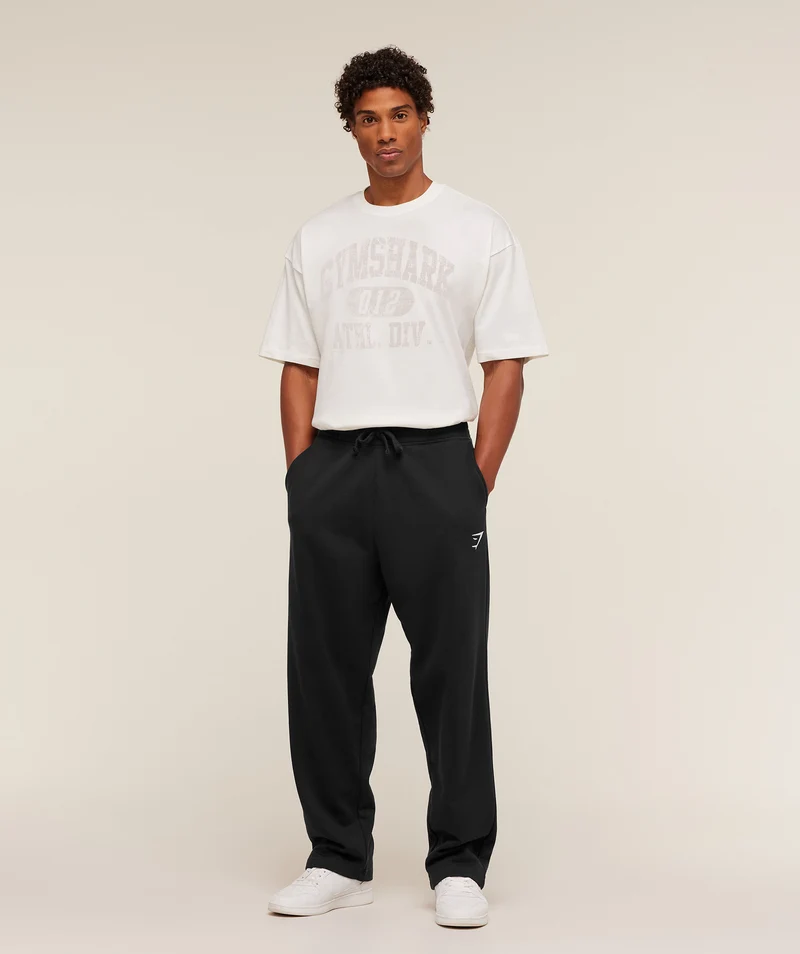 Gymshark Athletic Division Graphic T-Shirt - Soft White