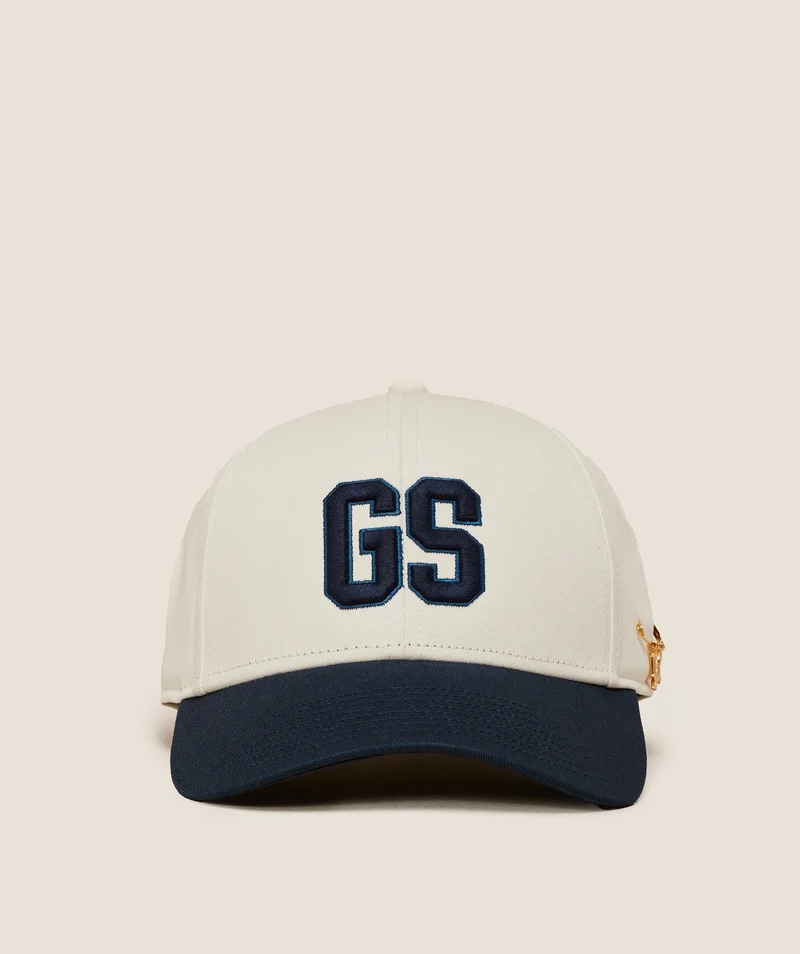 Gymshark x Analis Cap - Soft White/Midnight Blue