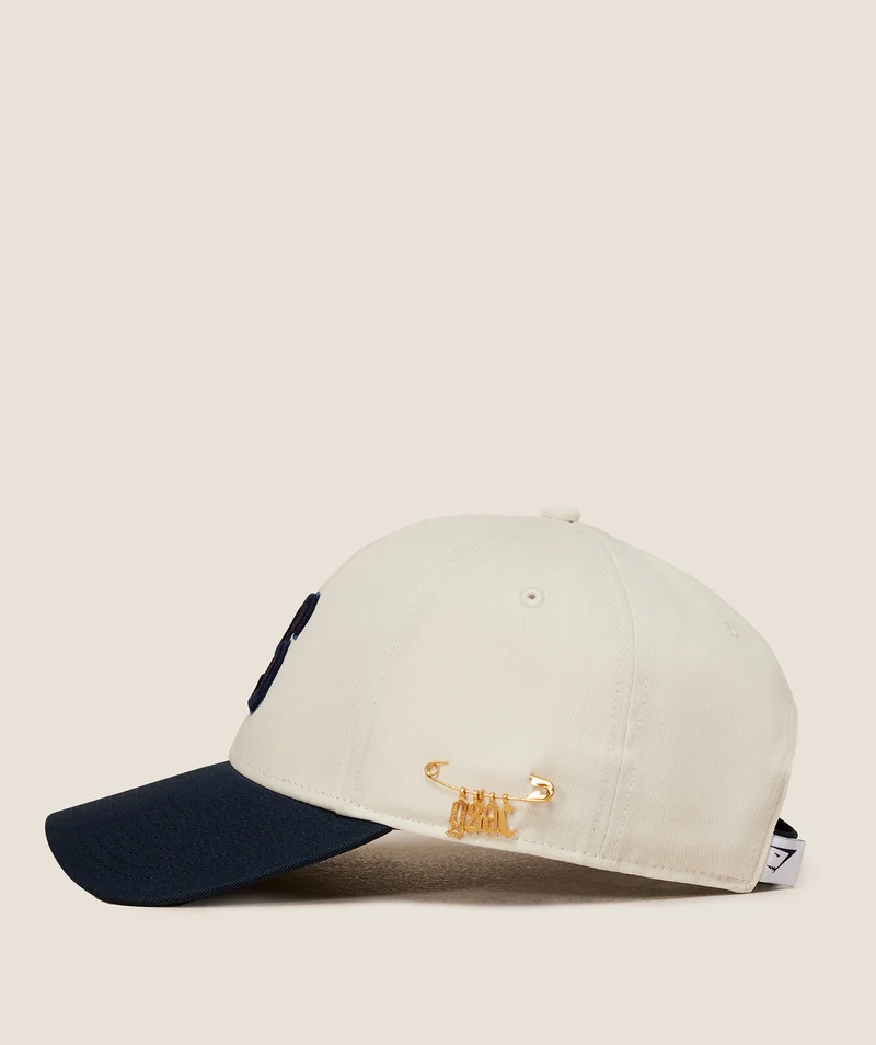 Gymshark x Analis Cap - Soft White/Midnight Blue