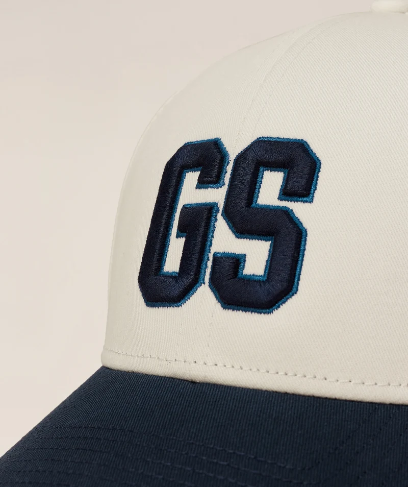 Gymshark x Analis Cap - Soft White/Midnight Blue