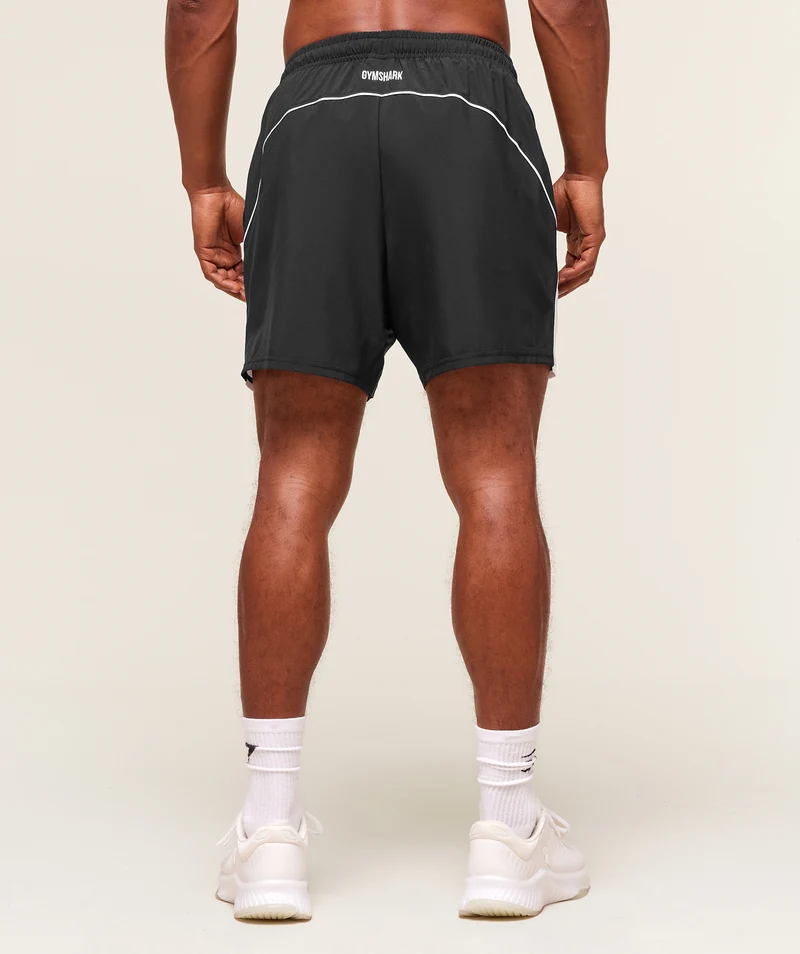 Gymshark Arrival Block 6" Shorts - Black