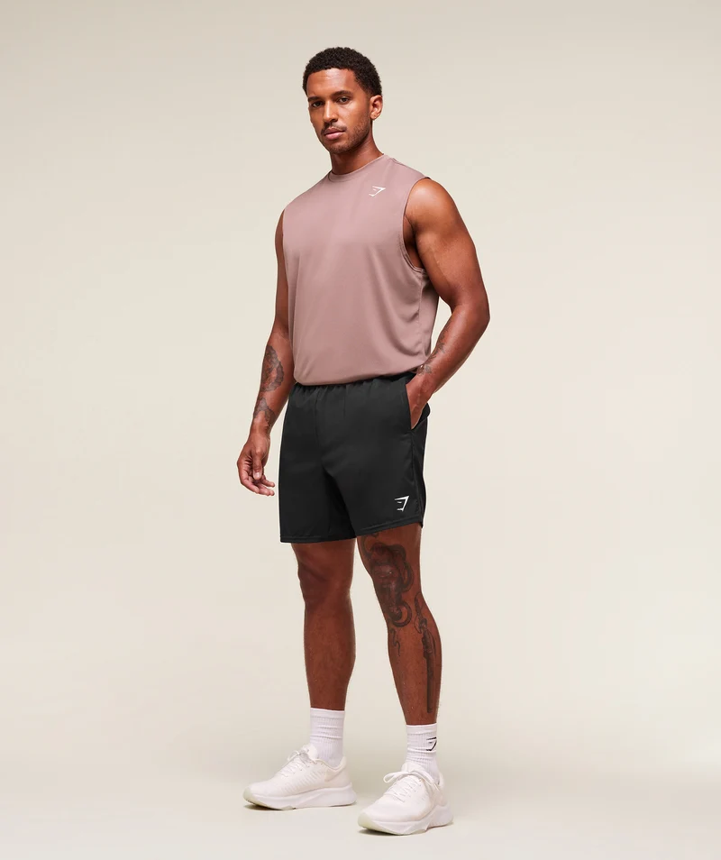Gymshark Oversized Performance Tank - Chestnut Pink