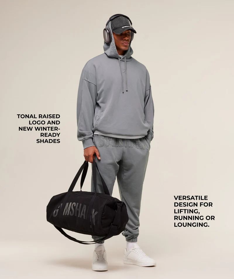 Gymshark Power Washed Joggers - Medium Grey