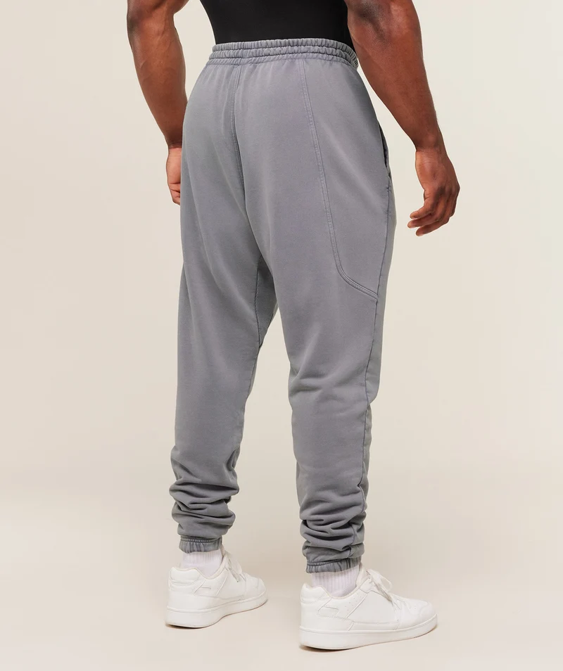 Gymshark Power Washed Joggers - Medium Grey