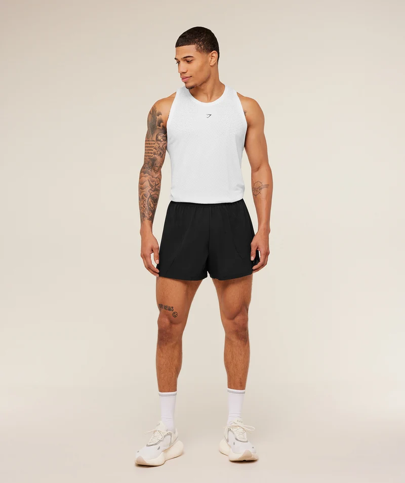 Gymshark Seamless Running Tank - White