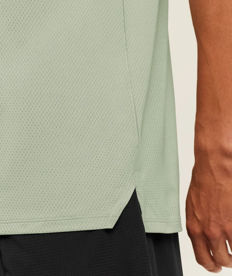 Gymshark Running T-Shirt - Haze Green