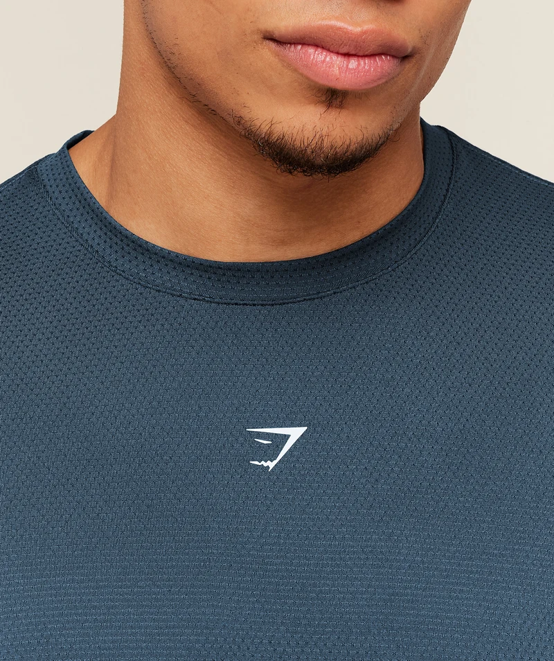 Gymshark Running T-Shirt - Stealth Blue