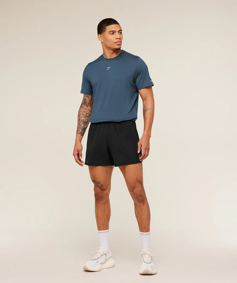 Gymshark Running T-Shirt - Stealth Blue
