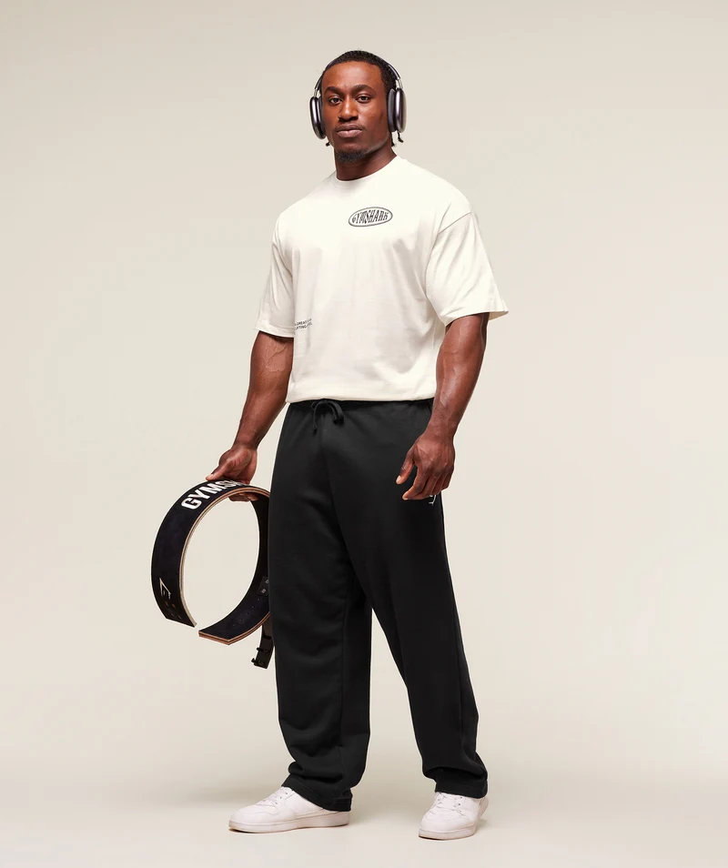 Gymshark Authentic Lifting Apparel T-Shirt - Soft White