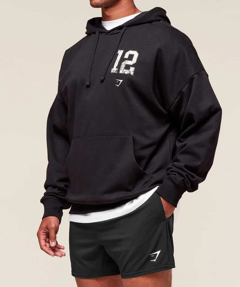 Gymshark Campus Hoodie - Black