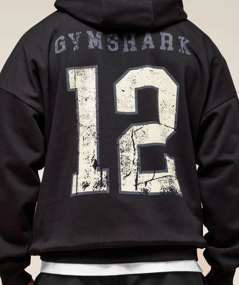 Gymshark Campus Hoodie - Black