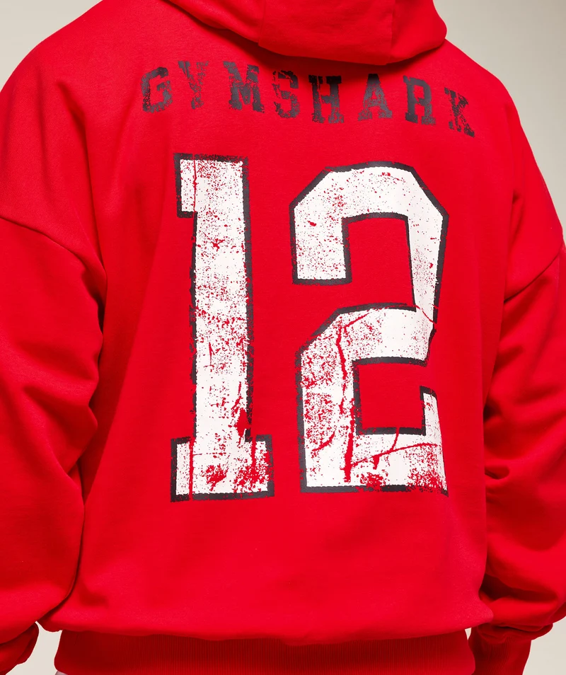Gymshark Campus Hoodie - Athletic Red