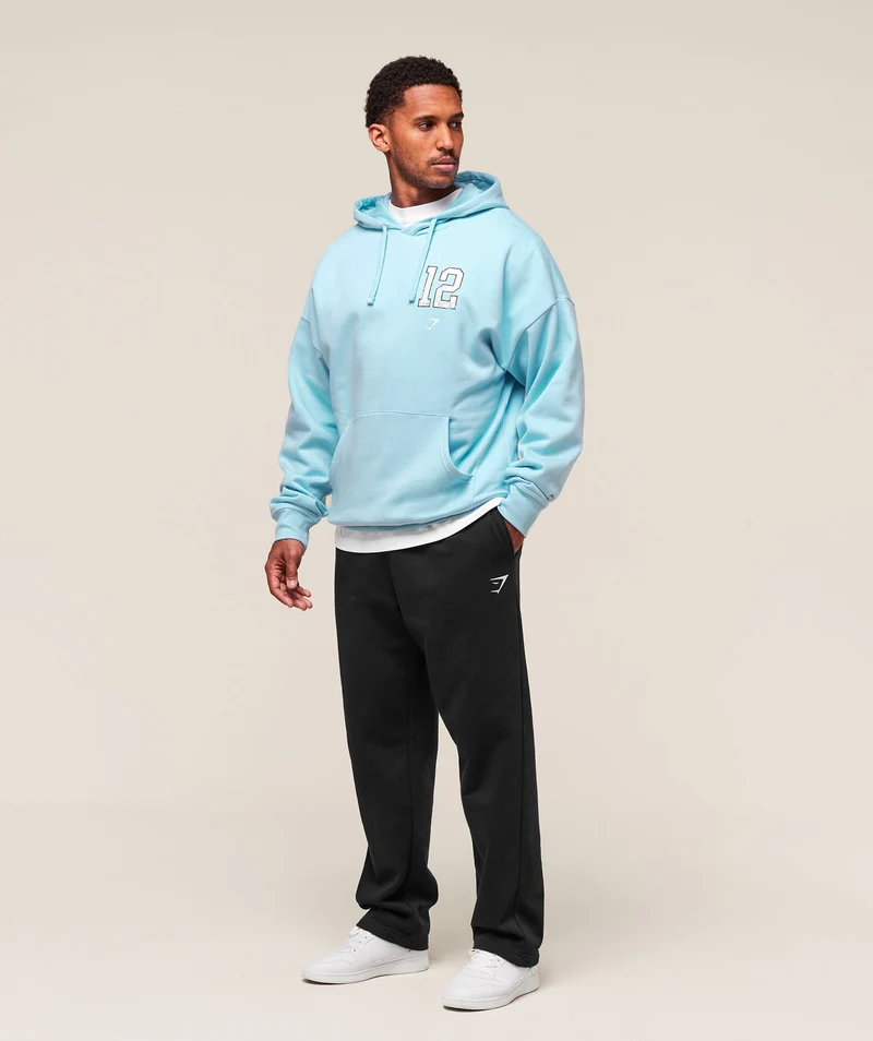 Gymshark Campus Hoodie - Athletic Light Blue