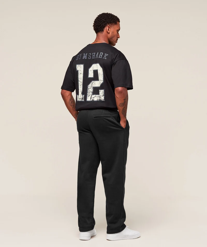 Gymshark Campus T-Shirt - Black