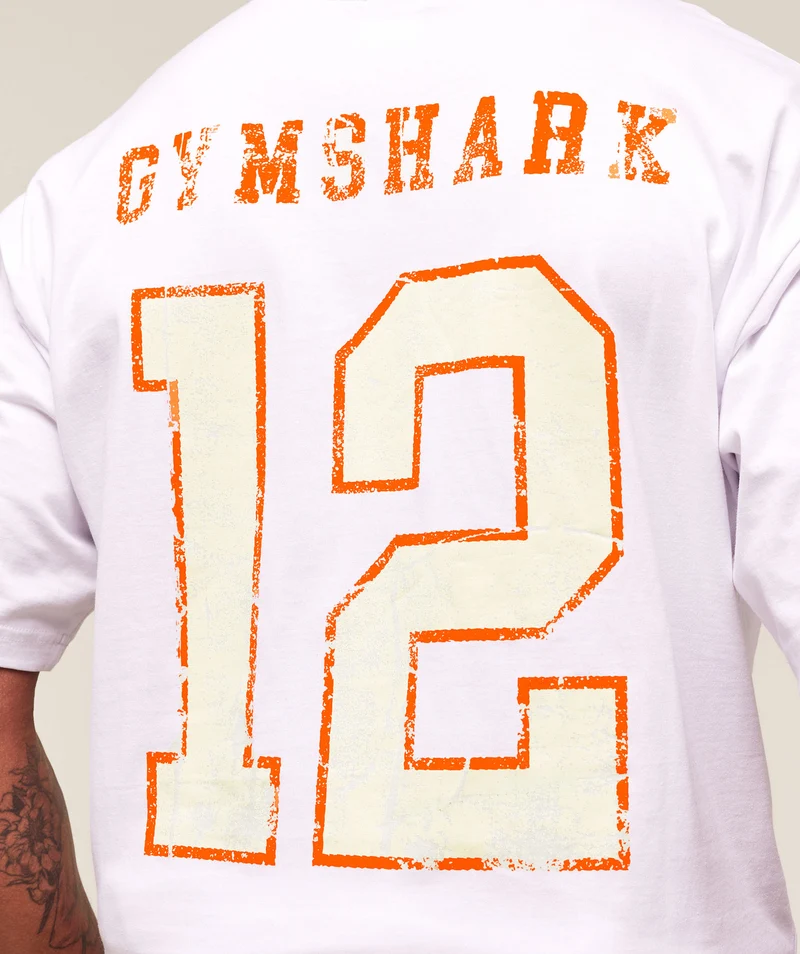 Gymshark Campus T-Shirt - White