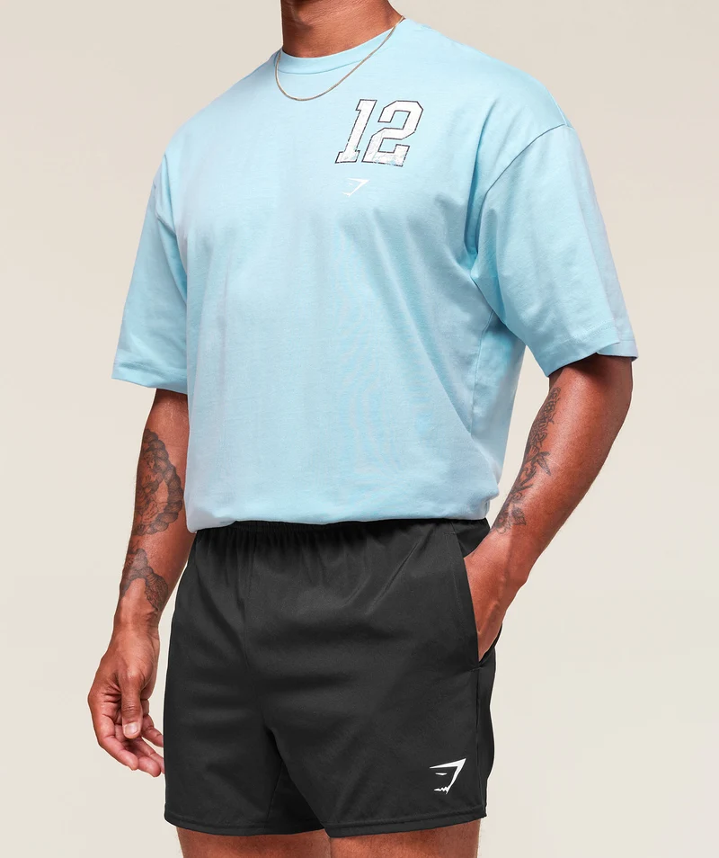 Gymshark Campus T-Shirt - Athletic Light Blue