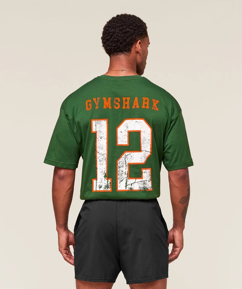 Gymshark Campus T-Shirt - Athletic Green